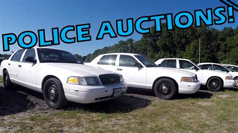 police car auctions near me.